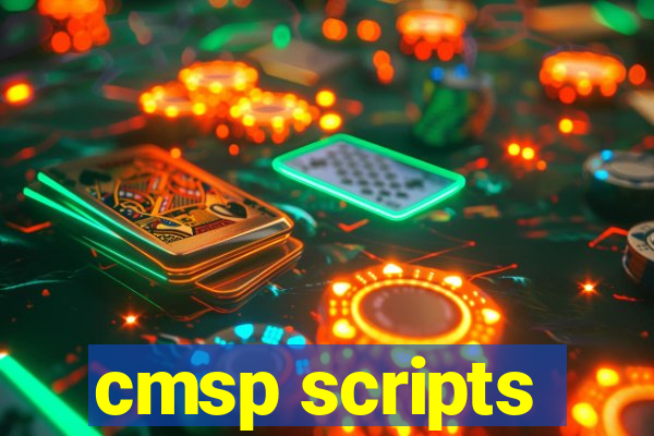 cmsp scripts